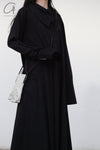 Marc le bihan double collar robe 2130 black